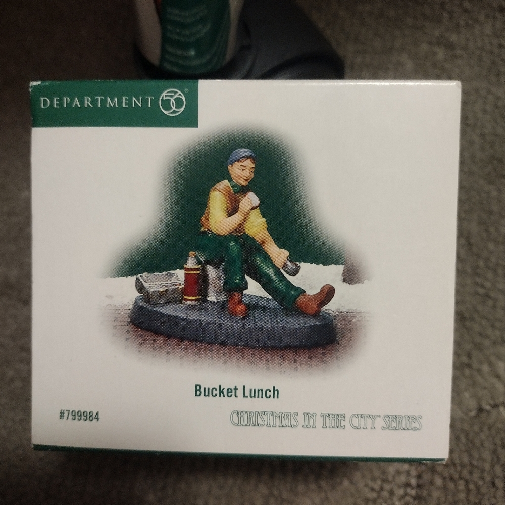 Department 56 Bucket Lunch #799984 Christmas In The City